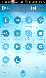 How to mod Rainyday go launcher theme 1.2 apk for laptop