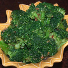 Broccoli With Asian Style Dressing