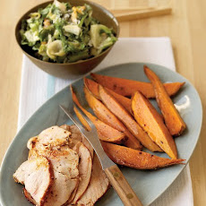 Spice-Rubbed Turkey Breast with Sweet Potatoes