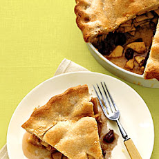 Apple Pie with Whisky-Soaked Cherries