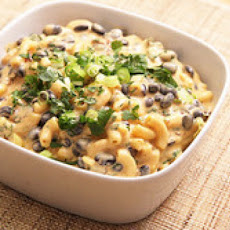 Macaroni and Cheese with Black Beans and Chipotle
