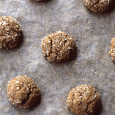 Triple Ginger Cookies