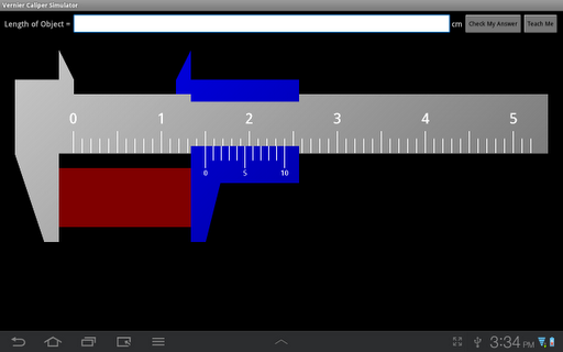 Vernier Caliper Simulator