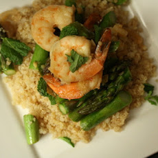 Roasted Soy-Ginger Shrimp and Asparagus