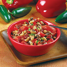 Hot-and-Spicy Black-Eyed Peas