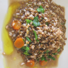 Orzo with Lentils soup