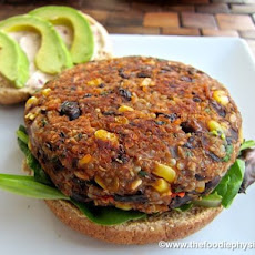 Black Bean and Quinoa Veggie Burgers