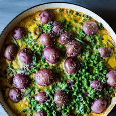 A Spring Celebration: Braised Pork Shoulder with Peas and Eggs