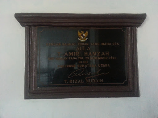 Aula T.Amir Hamzah at Dinas Pendidikan