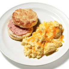 Perfect Scrambled Eggs With Biscuits
