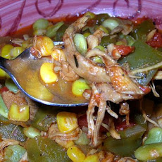 Chicken, Corn and Lima Bean Stew