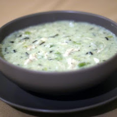 Copy-Cat Panera Cream of Chicken and Wild Rice Soup