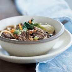 Chinese-Style Stove-Top Pot Roast with Noodles