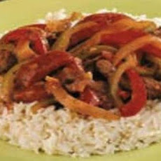 Beef with Sweet Peppers