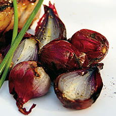 Grilled Red Pearl Onions