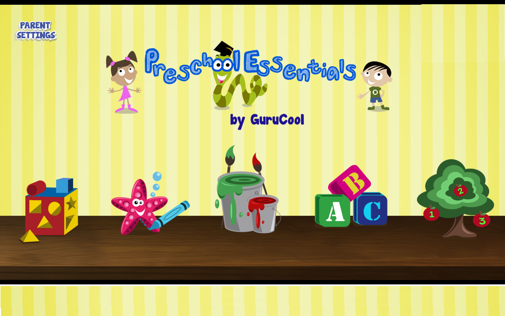 Android application Preschool Essentials screenshort