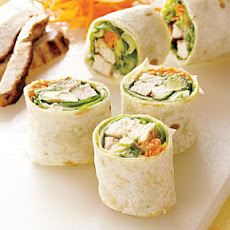 California-style Grilled-Chicken Rolls