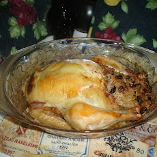 Amazing Cinnamon Apple Rice Stuffed Chicken Gfcf
