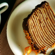 Darkest Chocolate Crepe Cake