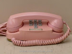 Desk Phones - Western Electric 1702B Pink Princess