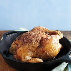 Garlic-Stuffed Roasted Chicken