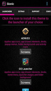 How to install Bionic Launcher Theme Pink 4.5 mod apk for android