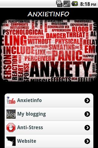 anxietinfo for android screenshot