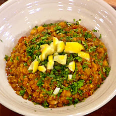 Harira: Moroccan Chickpea Stew with Chicken and Lentils