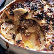 Wild Mushroom Potato Gratin