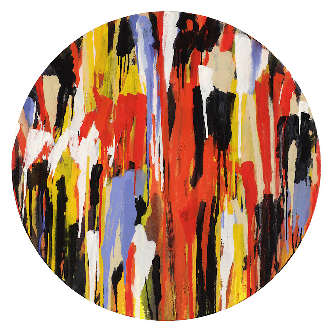 <p>
	<strong>Tondo I</strong><br />
	Oil on canvas over panel<br />
	30&quot; diameter<br />
	2014<br />
	Corporate collection, Toronto&nbsp;</p>
