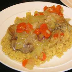 Skillet Chicken With Couscous