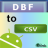 DBF to CSV mobile app icon