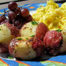 Roasted New Potatoes With Lemon Horseradish