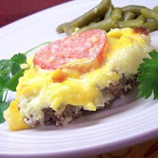 Herald's Impossibly Easy Cheeseburger Pie