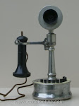 Candlestick Phones - De Veau Tapered Shaft 2 Candlestick Telephone