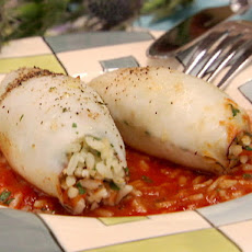 Stuffed Squid: Kalamarakia Yemista