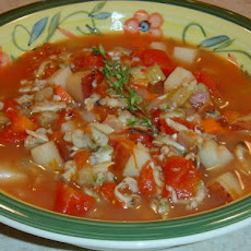 Manhattan Clam Chowder (Quick)