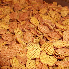 Crispy Glazed Corn Cereal Snack Mix