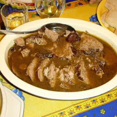 Stracotto Doagnello with Olives and Orange
