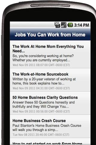 Jobs You Can Work from Home