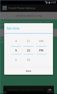 How to get Timed Phone Silencer Varies with device unlimited apk for android
