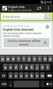 How to get English-Urdu Dictionary 2.1.4 apk for bluestacks