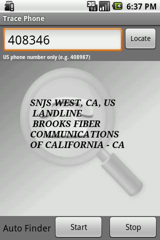 Area Code Finder Trial Ver