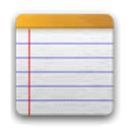 Notes mobile app icon