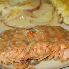 Grilled Orange and Bourbon Salmon