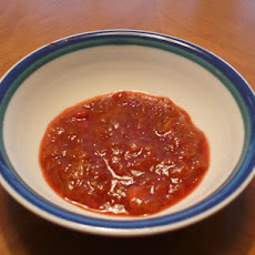 Sweet Red Dessert Sauce