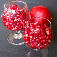 Pomegranates in Orange Flower Water
