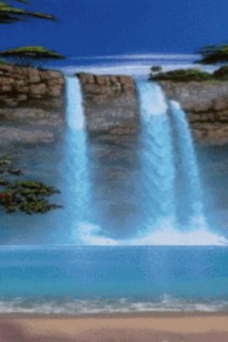 Big Waterfalls Live Wallpaper