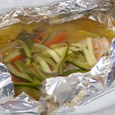 Black Cod in Papillote with Pinot Blanc