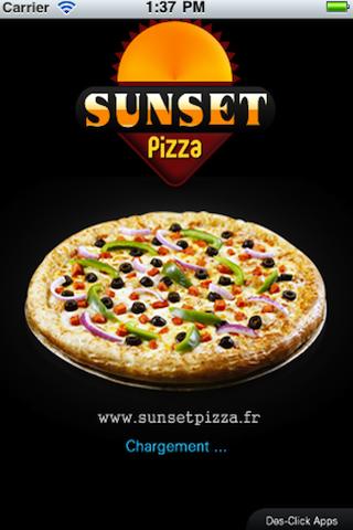Sunset pizza